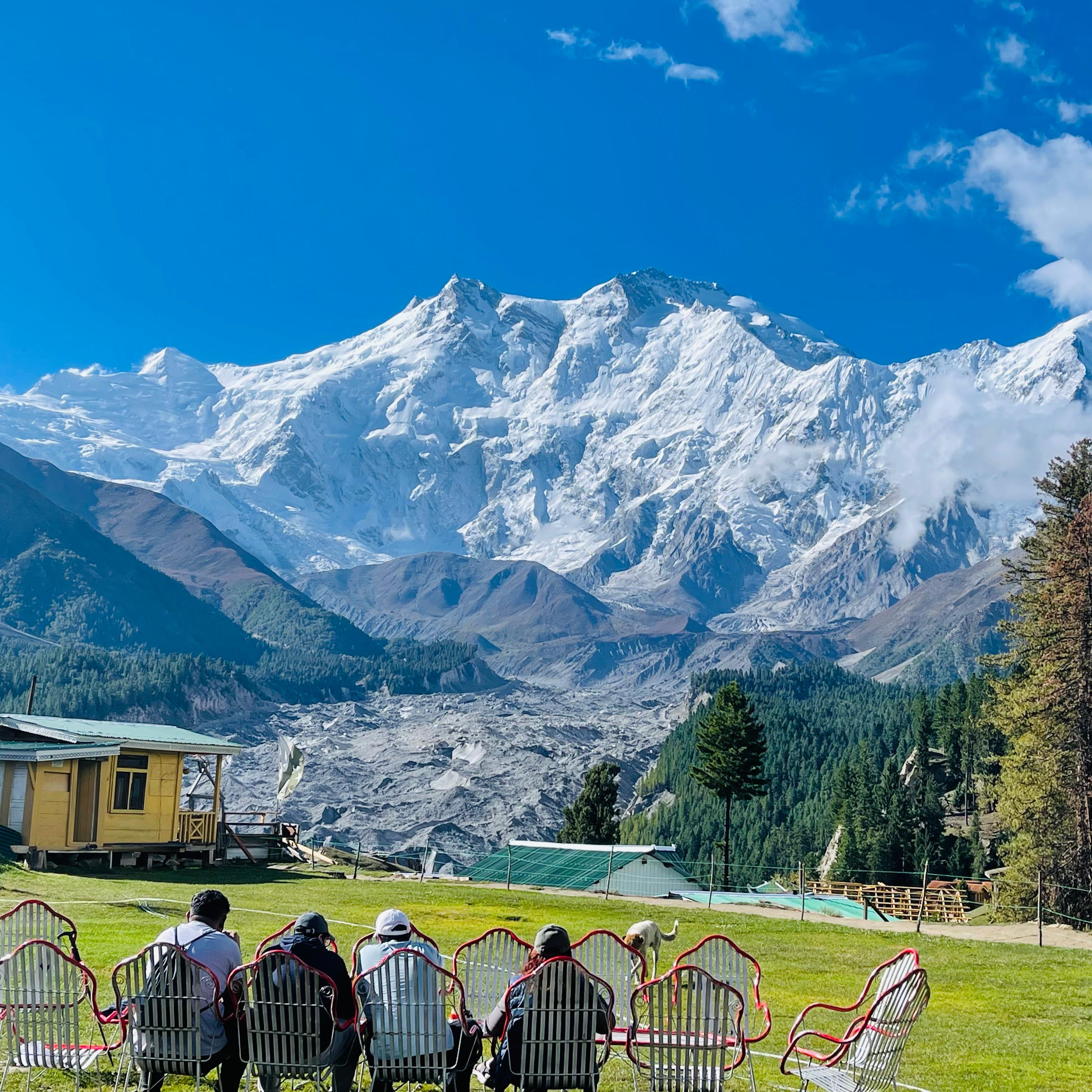 Fairy Meadows Broad View Hotel — Nanga Parbat hero view